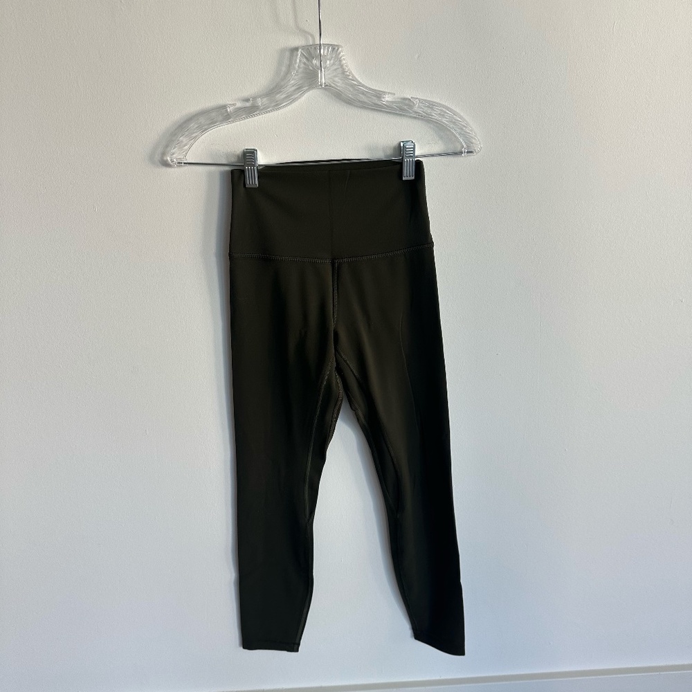 Lululemon Align™ High-Rise Pant 25" in Dark Olive